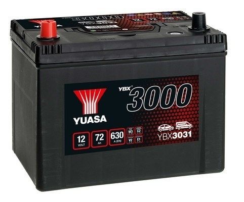 Original YBX3031 YUASA Start stop battery MAZDA