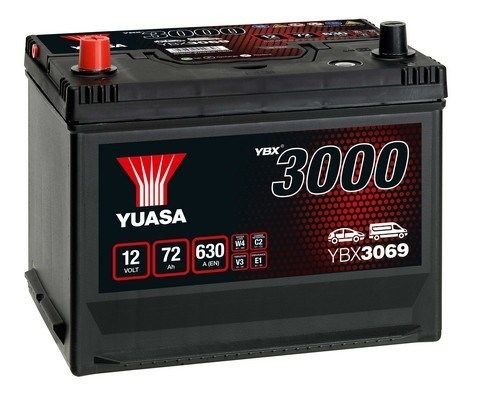 YBX3069 YUASA Batterie ISUZU N-Serie