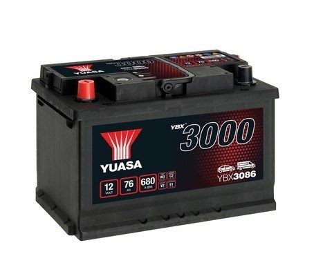 Peugeot 504 Electric system parts - Battery YUASA YBX3086