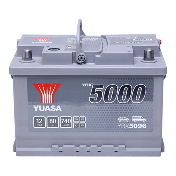 YUASA Automotive battery YBX5096
