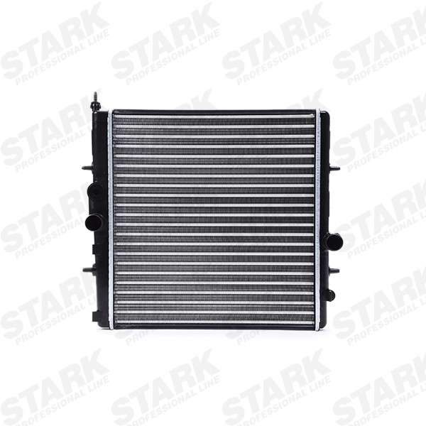 STARK SKRD-0120151 Engine radiator Aluminium, 380, 382 x 416, 414 x 24 mm, Mechanically jointed cooling fins