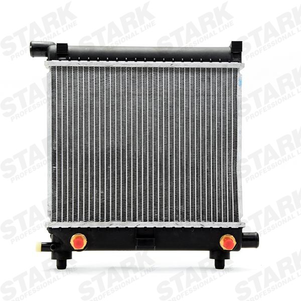 STARK SKRD-0120147 Engine radiator for vehicles without air conditioning, 290 x 348 x 42 mm, Manual-/optional automatic transmission, Brazed cooling fins