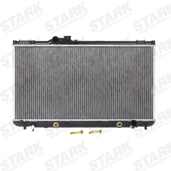 STARK SKRD-0120083 Engine radiator Aluminium, 375 x 708 x 26 mm, Brazed cooling fins