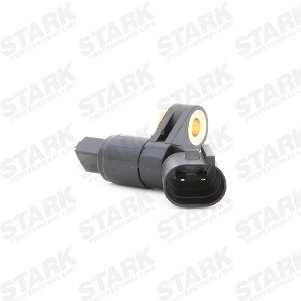 STARK SKWSS-0350002 ABS sensor Front Axle Right, without cable, Inductive Sensor, 2-pin connector, 1,1 kOhm, 28mm, oval