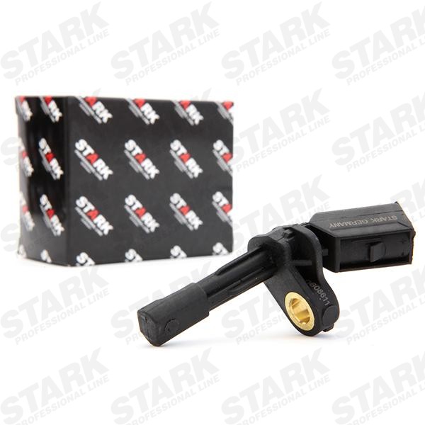 STARK SKWSS-0350006 ABS sensor Rear Axle Left, without cable, Hall Sensor, 2-pin connector, 39,8mm, 78mm, D Shape
