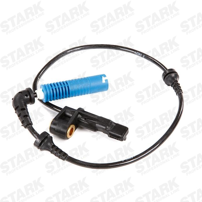 STARK SKWSS-0350062 ABS sensor Front Axle Left, Hall Sensor, 2-pin connector, 498mm, 640mm, 45mm, light blue, round