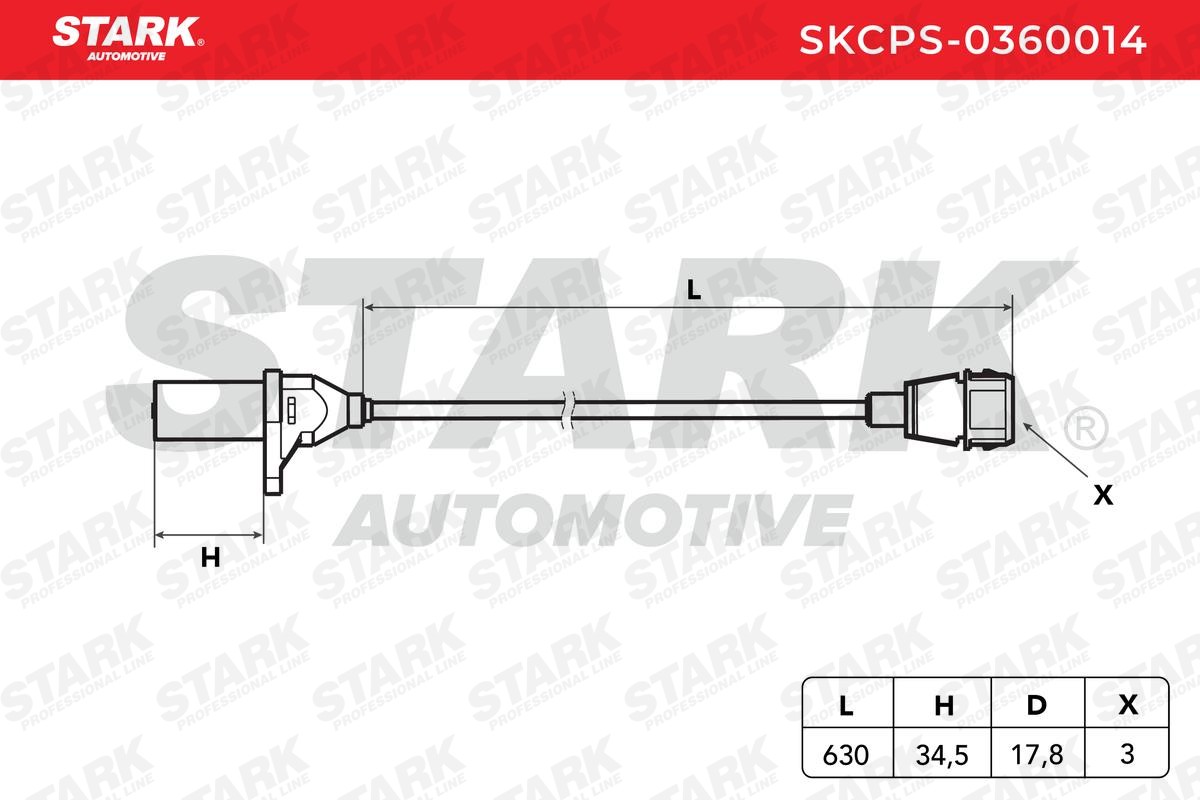 SKCPS0360014 Crank sensor STARK SKCPS-0360014 review and test