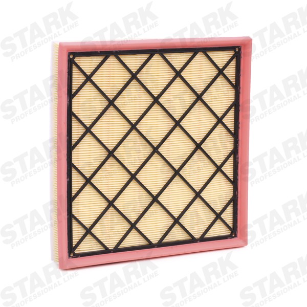STARK SKAF-0060175 Engine filter 38mm, 260mm, 267mm, rectangular, Air Recirculation Filter, with pre-filter, with integrated grille