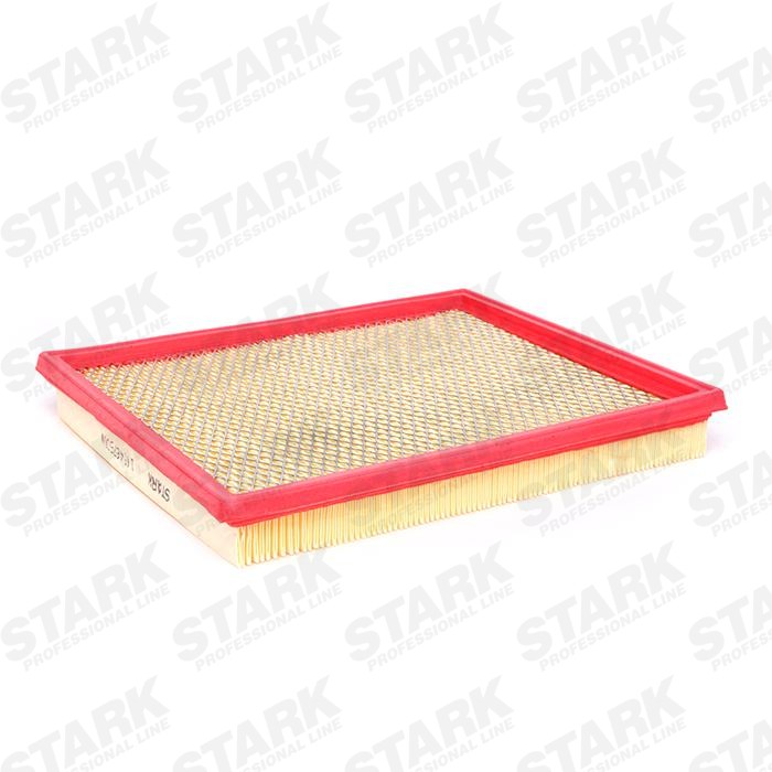 STARK SKAF-0060109 Air filter 37mm, 246mm, 288mm, rectangular, Filter Insert, Air Recirculation Filter, with cover mesh