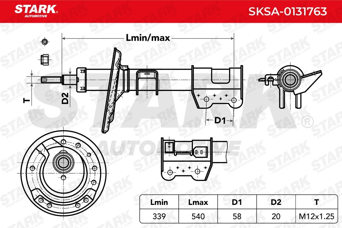 STARK Suspension shocks SKSA-0131763