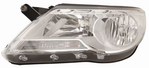ABAKUS 441-11C1LMLD-EM Headlight Left, H7/H7, with motor for headlamp levelling, PX26d