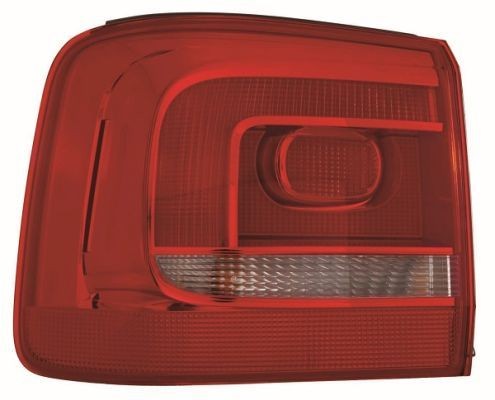 ABAKUS Left, P21W, PY21W, red, without bulb holder, without bulb Colour: red Tail light 441-19B8L-UE buy