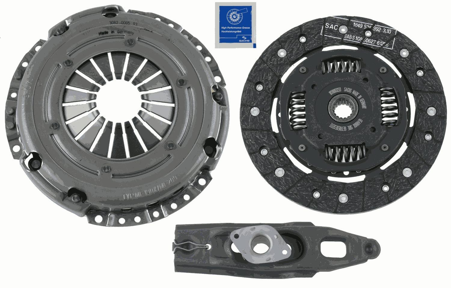 Smart Clutch kit SACHS 3000 951 040 at a good price
