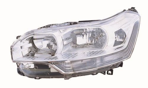 Citroen C5 Headlights 7860276 ABAKUS 552-1128R-LD-EM online buy