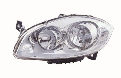 ABAKUS 661-1156RMLD-EM Headlight Right, W5W, PY21W, H7, H1, Halogen, with indicator, with motor for headlamp levelling, BAU15s, PX26d, P14.5s
