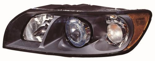773-1118RMLEHM2 ABAKUS Headlight VOLVO Right, HB3, D2S, Xenon, yellow, with indicator, for right-hand traffic, without ballast, with motor for headlamp levelling, without control unit for Xenon, P20d, P32d-2