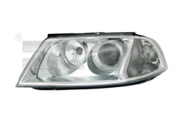 TYC 20-6244-25-2 Headlight Left, H7/H7, for right-hand traffic, with electric motor