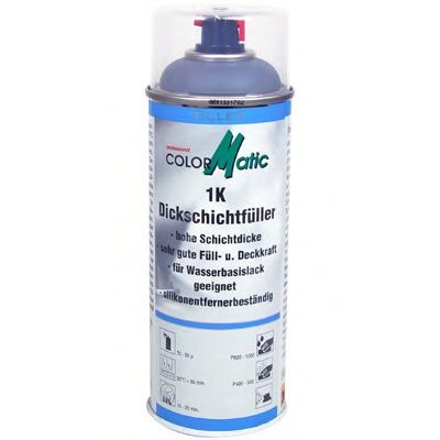 DUPLI COLOR 385568 Spray putty aerosol Capacity: 400ml, AUTO COLOR 10-0125 silver metallic 400 ml