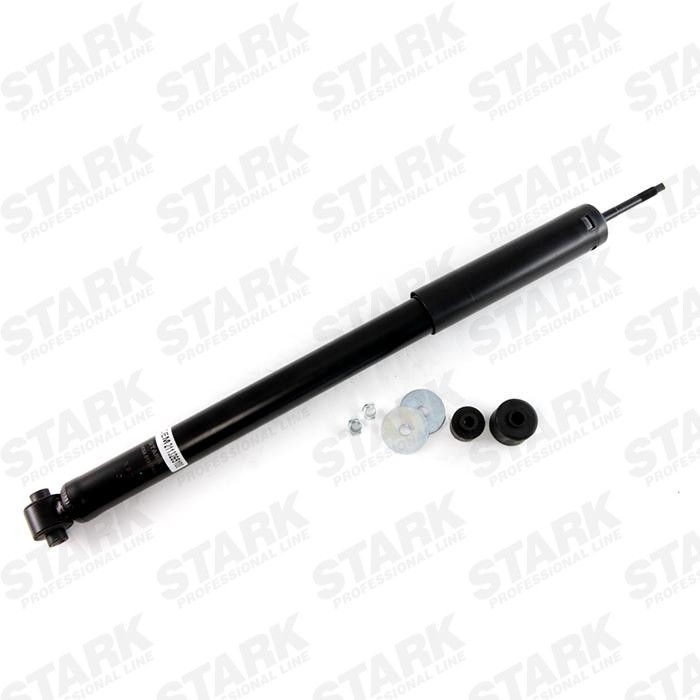 STARK SKSA-0130740 Ammortizzatore Assale posteriore, A pressione del gas, 590x395 mm, Monotubo, Ammortizzatore telescopico, Spina superiore, Occhiello inferiore