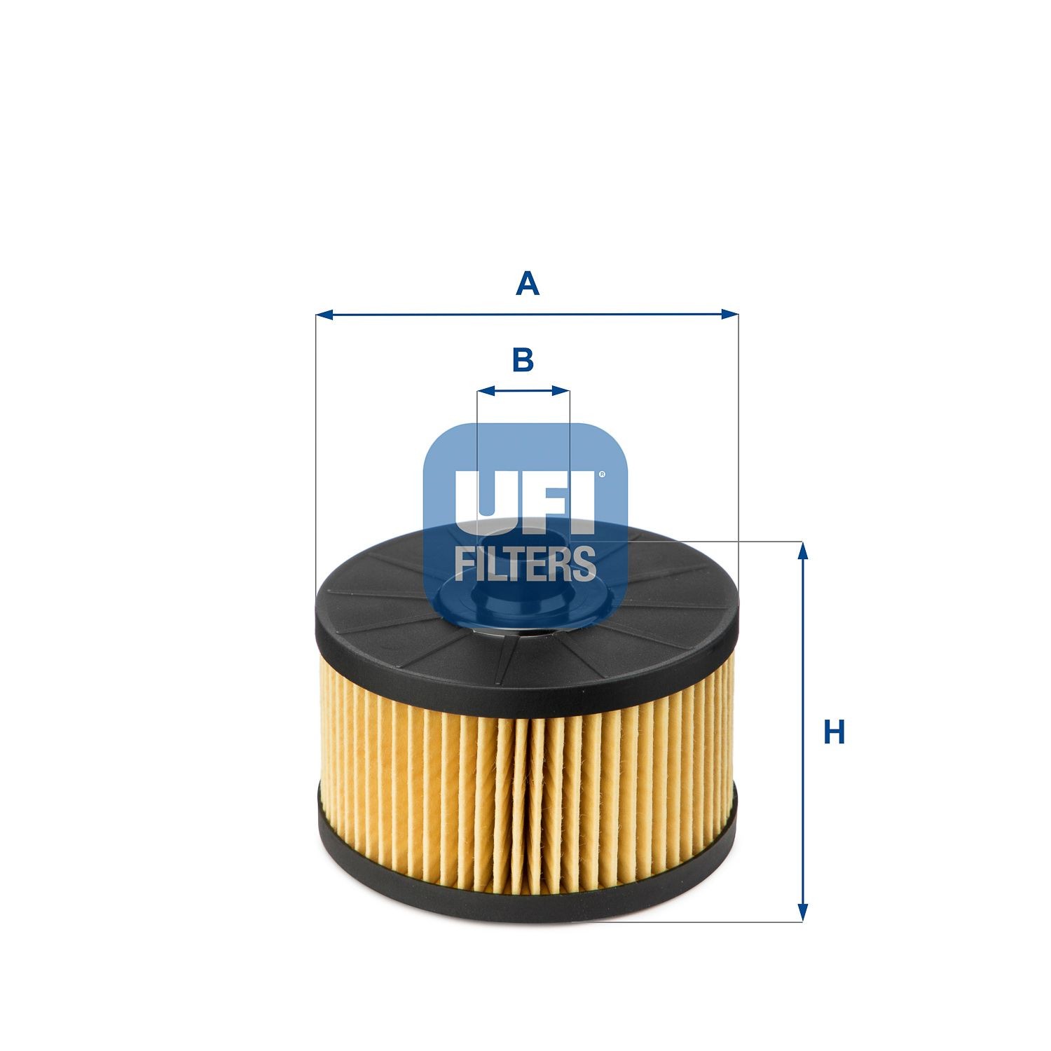 Original UFI Engine oil filter 25.145.00 for RENAULT MEGANE
