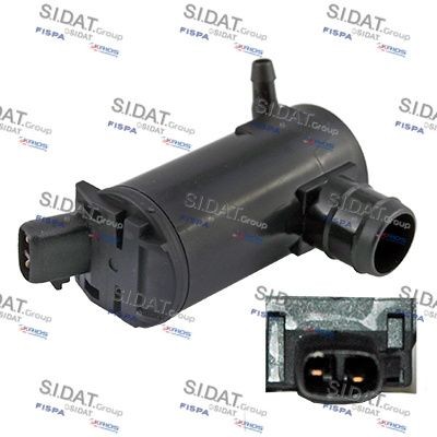 SIDAT 5.5103 Windshield washer pump MG in original quality