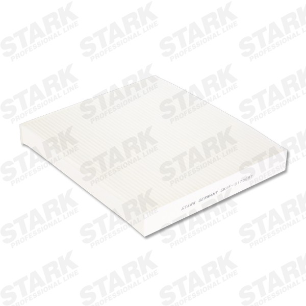 STARK SKIF-0170097 Pollen filter Pollen Filter, Particulate Filter, 221 mm x 250 mm x 30 mm, Paper, rectangular