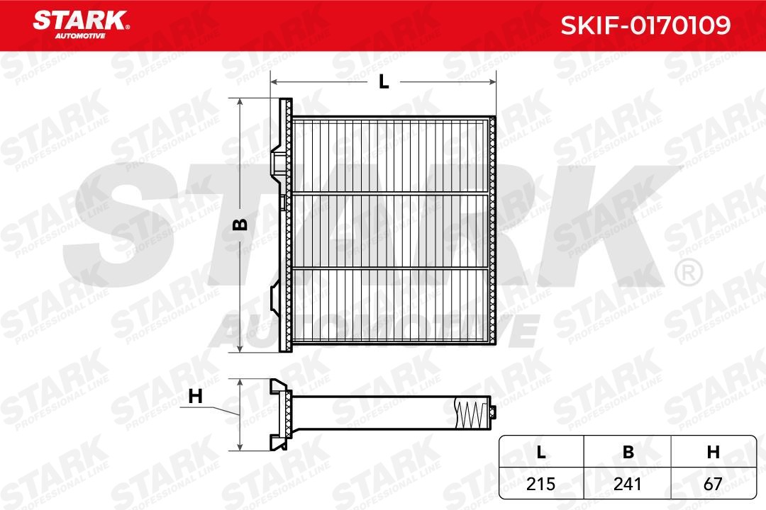 STARK Cabin air filter SKIF-0170109 buy online
