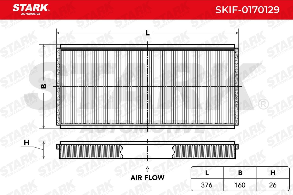 STARK Air conditioning filter SKIF-0170129