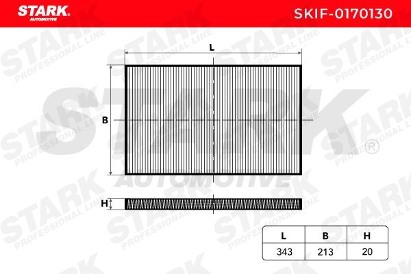 SKIF0170130 AC filter STARK SKIF-0170130 review and test