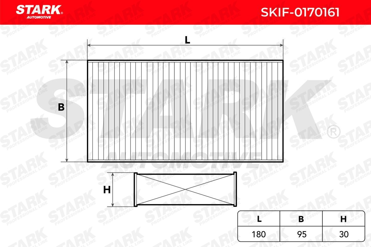 OEM-quality STARK SKIF-0170161 Air conditioner filter