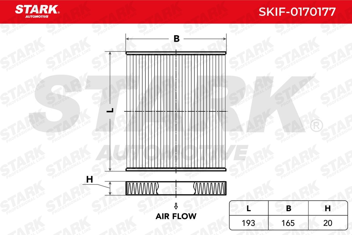 STARK Air conditioning filter SKIF-0170177