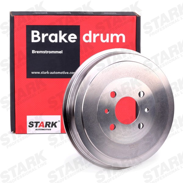 STARK SKBDM-0800026 Brake Drum 267,8mm, Rear Axle