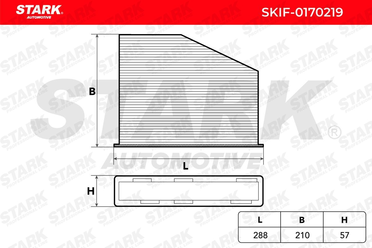STARK Cabin air filter SKIF-0170219 buy online