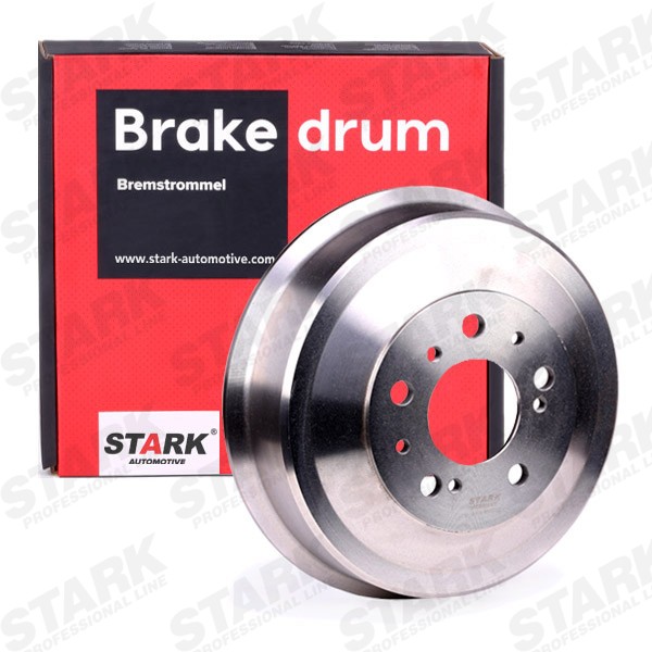 STARK SKBDM-0800016 Brake Drum without wheel bearing, without ABS sensor ring, 297,8mm, Rear Axle