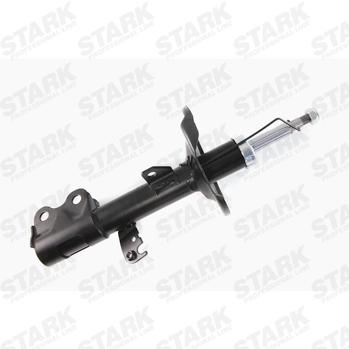 STARK SKSA-0131621 Shock absorber Front Axle Left, Gas Pressure, Twin-Tube, Suspension Strut, Top pin, Bottom Clamp