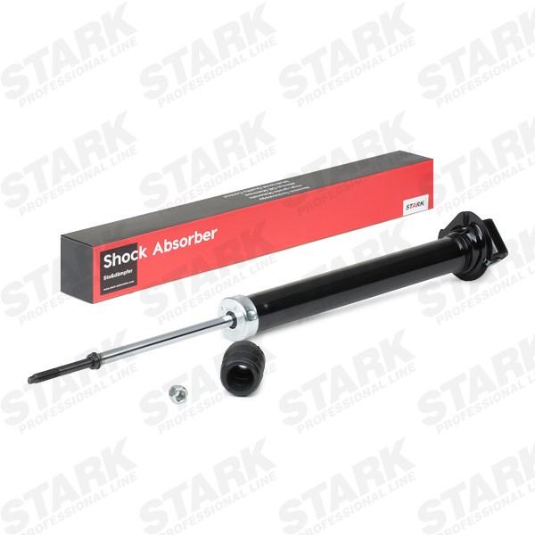 STARK Rear Axle, Gas Pressure, Ø: 39, Twin-Tube, Spring-bearing Damper, Top pin, Bottom eye, M10x1,0 Length: 545, 374mm Shocks SKSA-0130863 buy