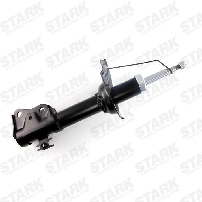 STARK SKSA-0130902 Shock absorber Front Axle, Gas Pressure, 597, 524x413, 349 mm, Twin-Tube, cannot be set/adjusted, Suspension Strut, Top pin, Bottom Clamp