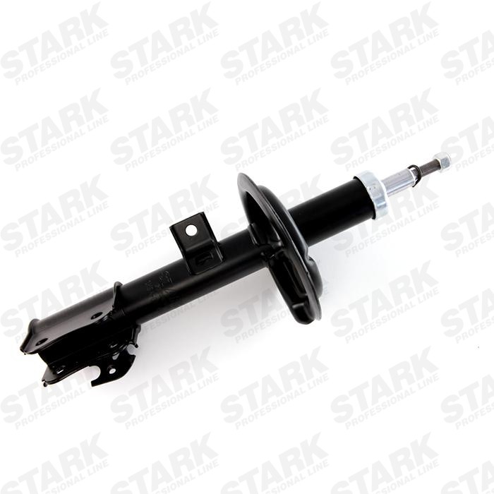 STARK SKSA-0131357 Shock absorber Front Axle Left, Gas Pressure, Twin-Tube, Suspension Strut, Top pin, Bottom Clamp