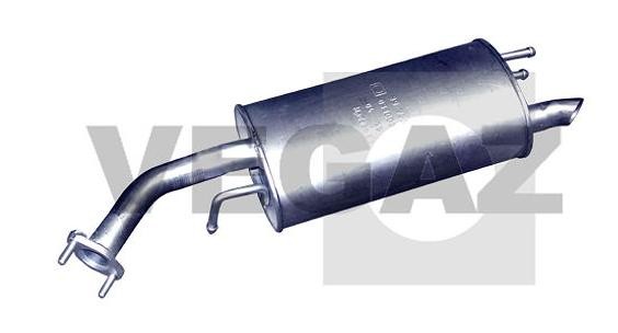 DAS-150 VEGAZ Endschalldämpfer für Chevrolet Spark m300 ▷ AUTODOC