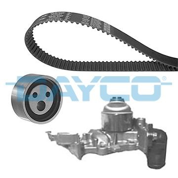 Nissan JUKE Water pump and timing belt kit 7863686 DAYCO KTBWP1741 online buy
