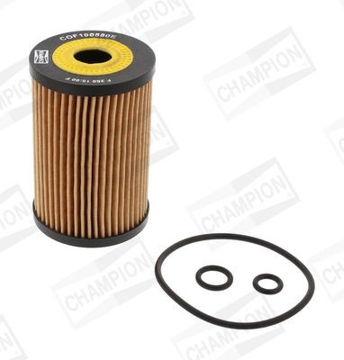 CHAMPION COF100580E Oil filter TITAN, with gaskets/seals, Filter Insert