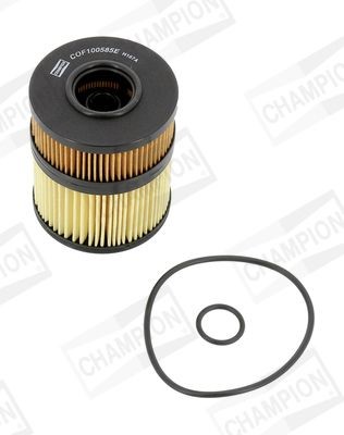 CHAMPION TITAN, with gaskets/seals, Filter Insert Inner Diameter 2: 35, 34mm, Ø: 91mm, Height: 124mm Oil filters COF100585E buy