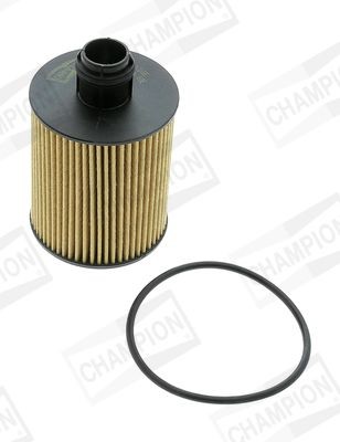 Opel CORSA Engine oil filter 7863944 CHAMPION COF100600E online buy