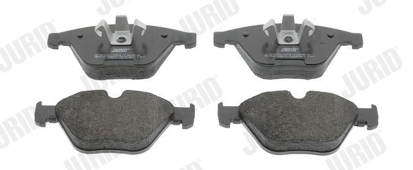 24255 JURID prepared for wear indicator Height 1: 68,5mm, Height: 68,5mm, Width: 155,1mm, Thickness: 20,3mm Brake pads 573181J buy