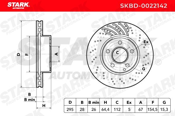 STARK Disco freno SKBD-0022142