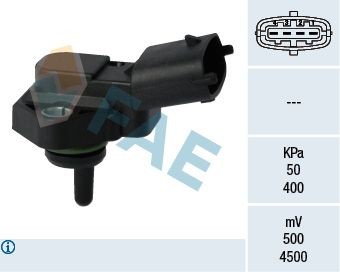 FAE 15095 Ladedrucksensor für RENAULT TRUCKS Kerax LKW in Original Qualität
