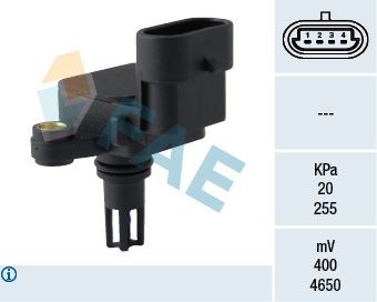 FAE Number of pins: 4-pin connector MAP sensor 15110 buy