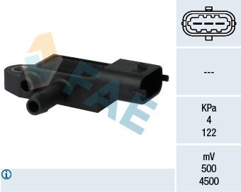 Opel AGILA Sensor, exhaust pressure FAE 16104 cheap