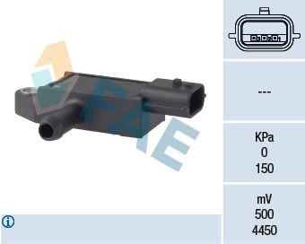 Nissan PATHFINDER Sensor, exhaust pressure FAE 16113 cheap