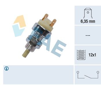 FAE 25140 Brake Light Switch Manual (foot operated)
